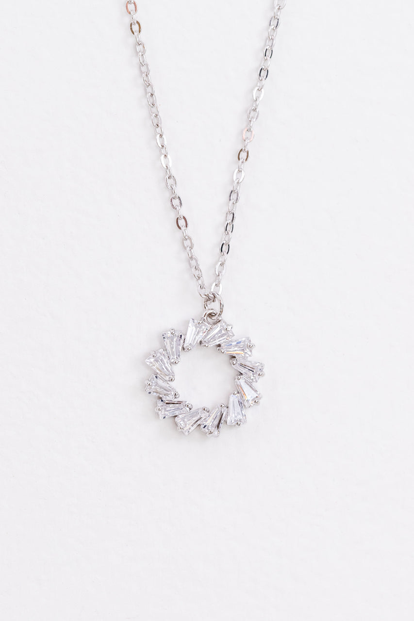 Glamour Ring Necklace | Silver (sterl.)