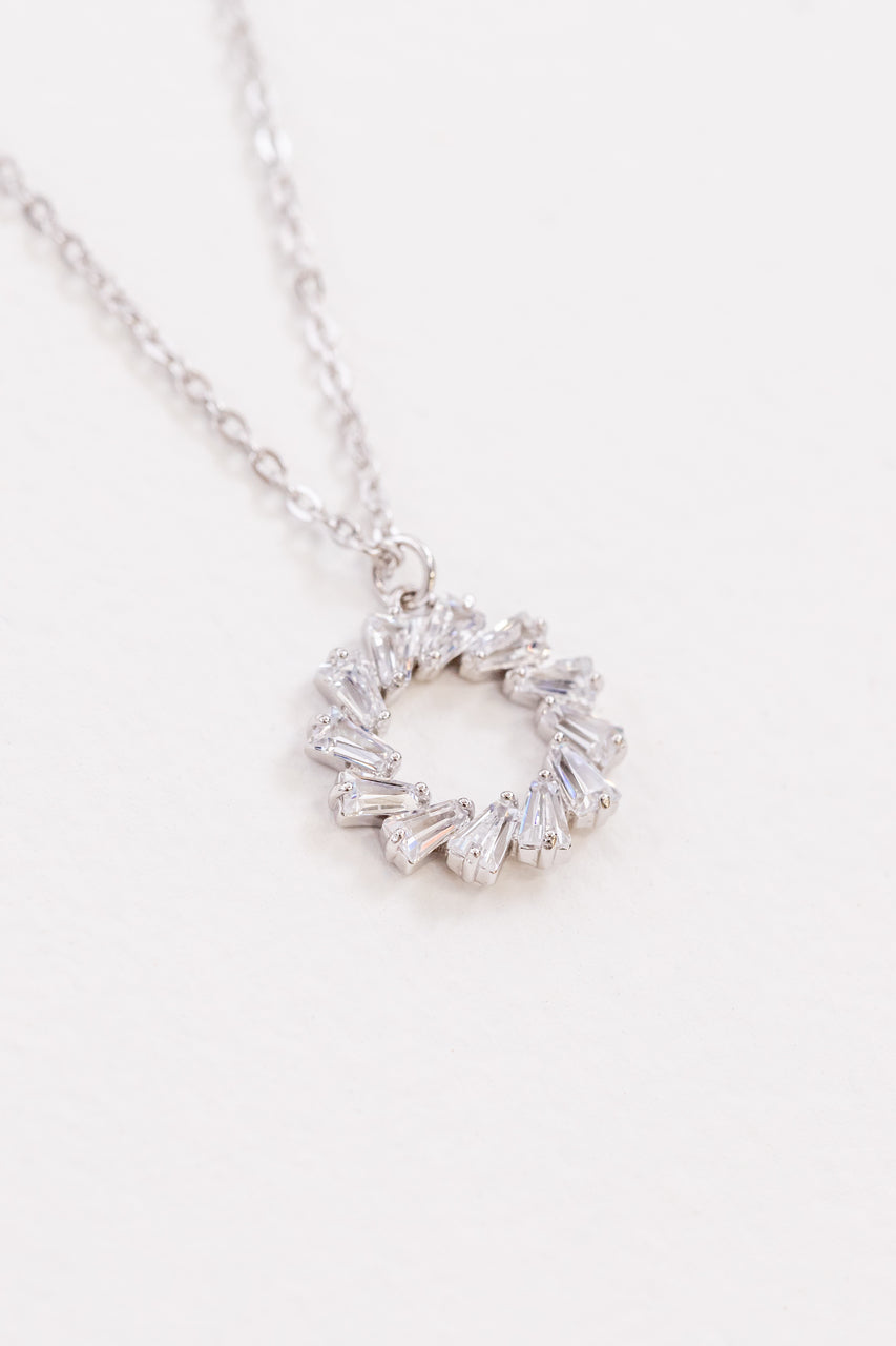 Glamour Ring Necklace | Silver (sterl.)