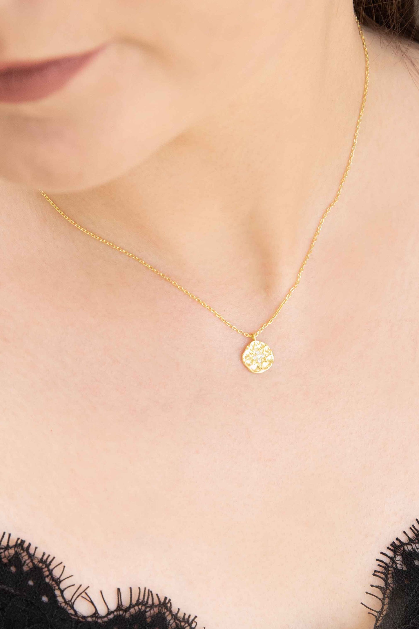 Brightest in the Sky Necklace (14K)