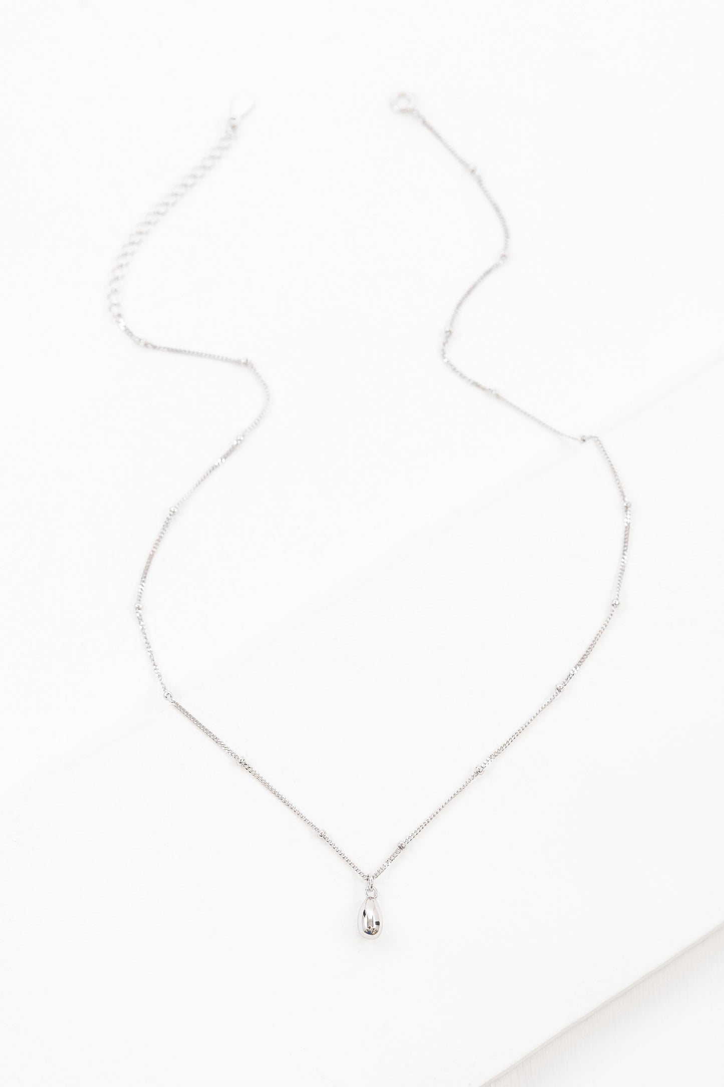 Droplet Necklace | Silver (sterl.)