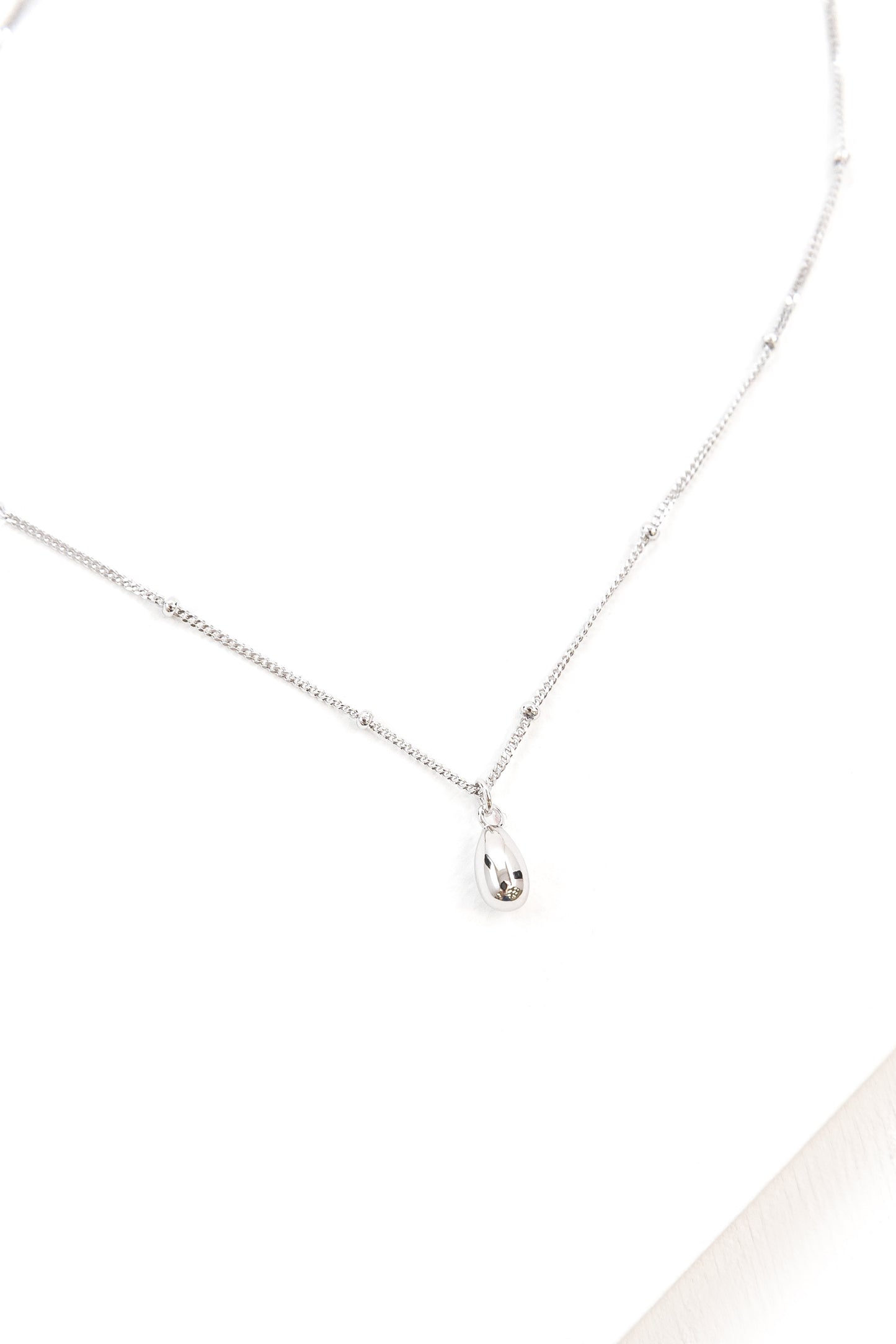 Droplet Necklace | Silver (sterl.)