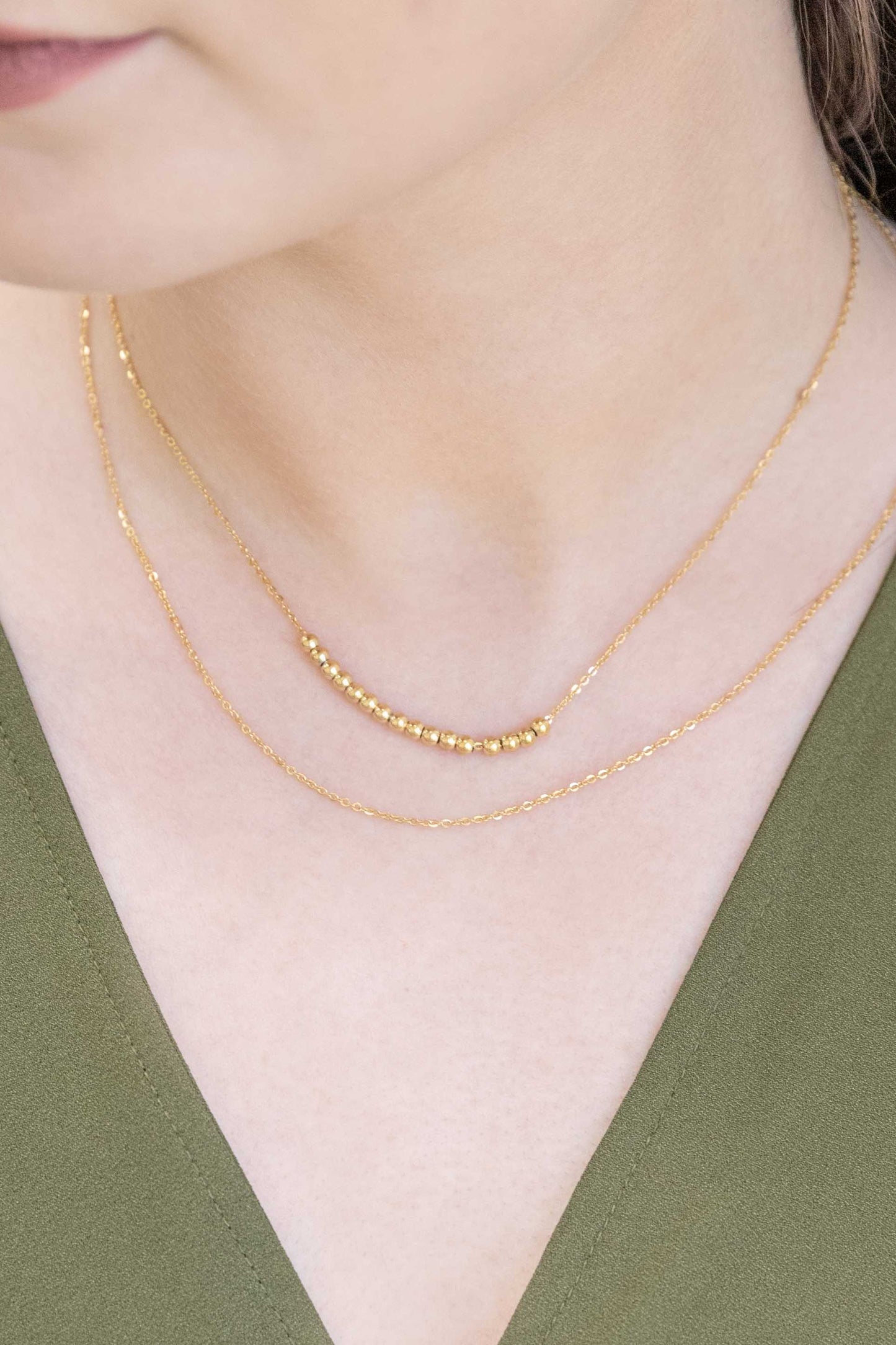 Bailey Layered Necklace (14K)