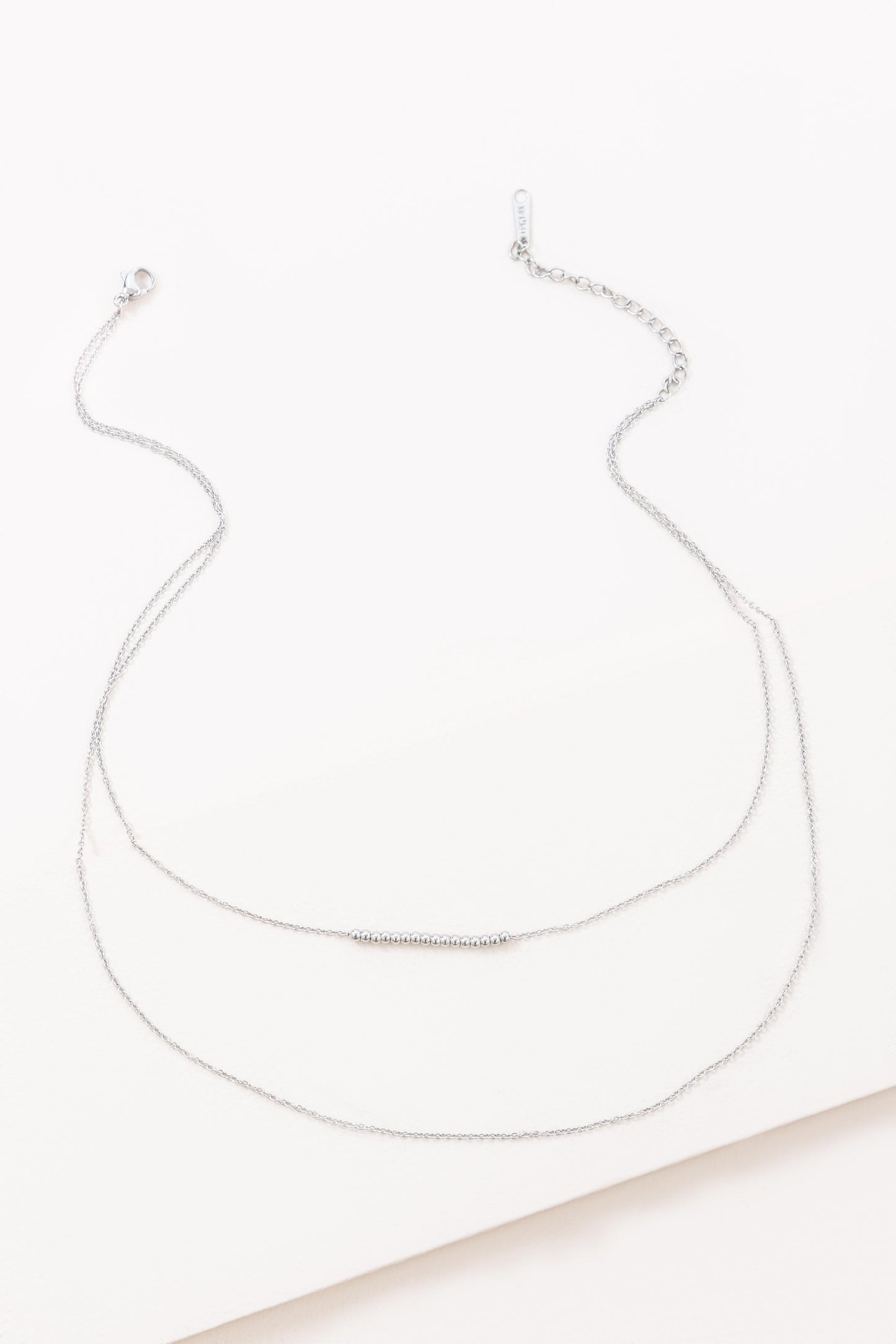 Bailey Layered Necklace | Silver