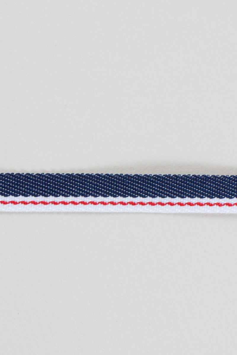 Nautical Stripe Choker | Navy (Thin)