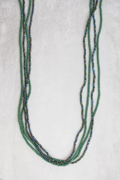 Layered Bead Necklace | Cypress