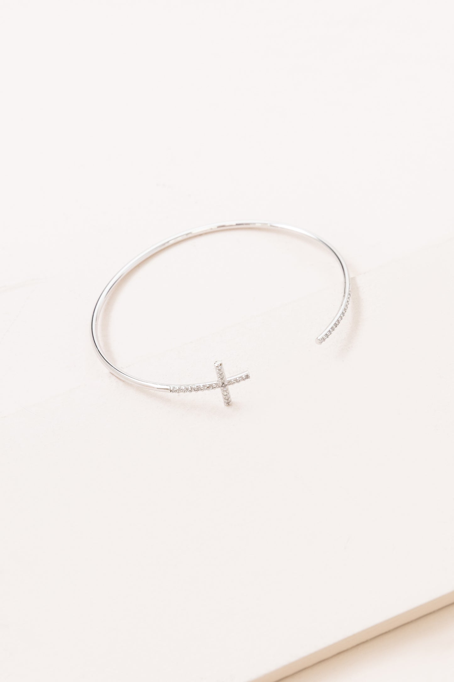 Cross Cuff Bracelet