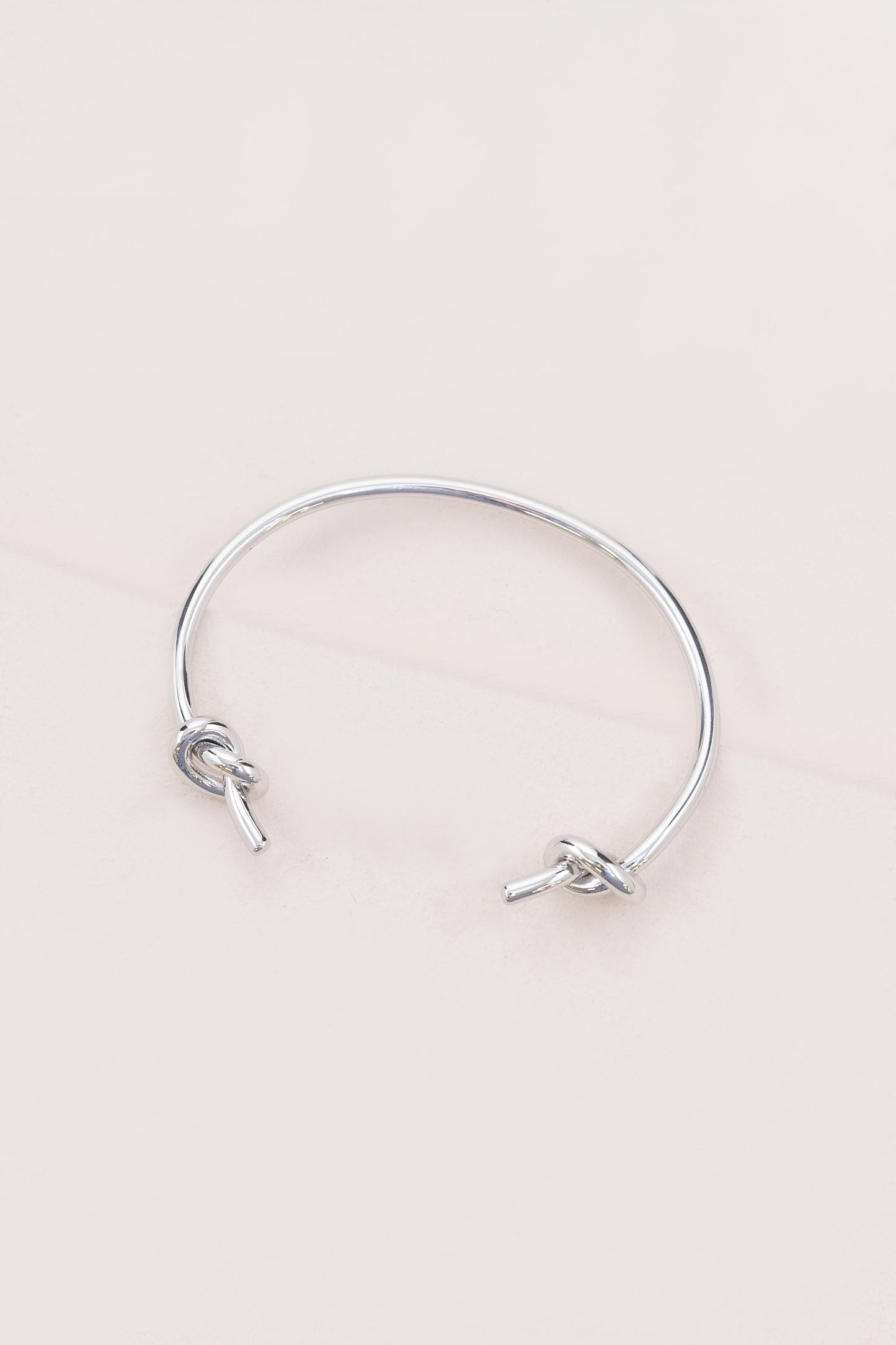 Double Knot Cuff | Silver