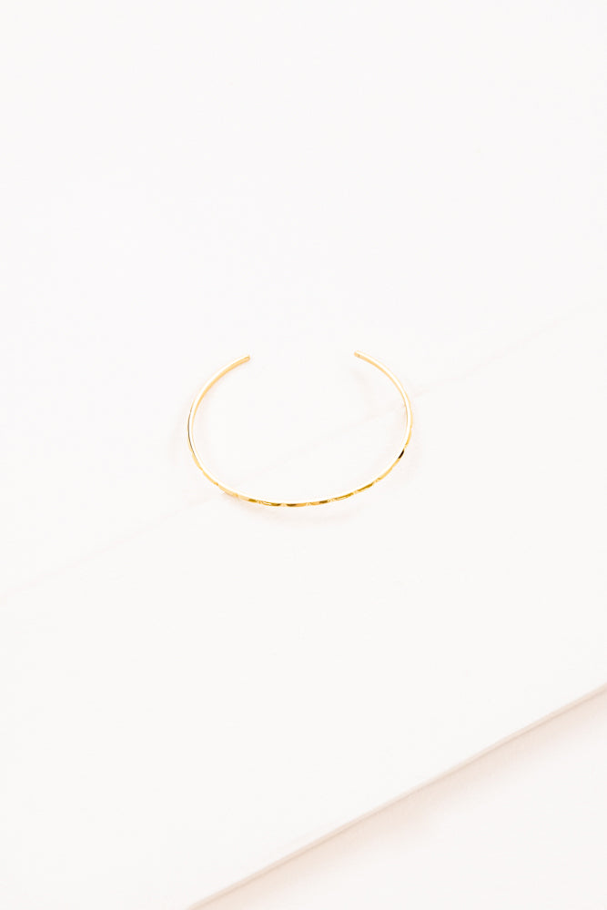 Stay Classy Cuff Bracelet | Gold (14K)