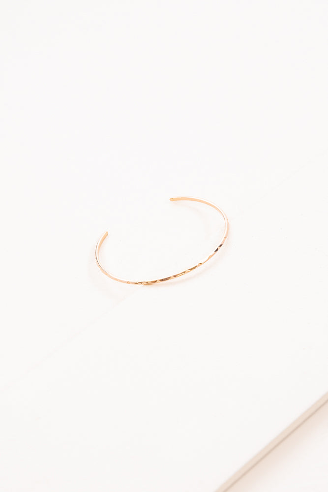 Stay Classy Cuff Bracelet | Rose Gold (14K)