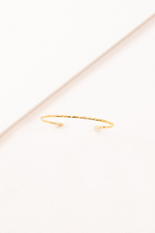 Rebel Cuff Bracelet | Gold (14K)