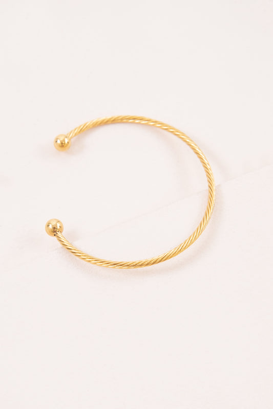 Solemn Cuff Bracelet | Gold