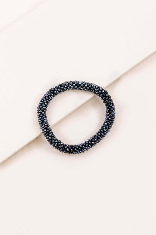 Thin Beaded Rope Bracelet | Asteroid