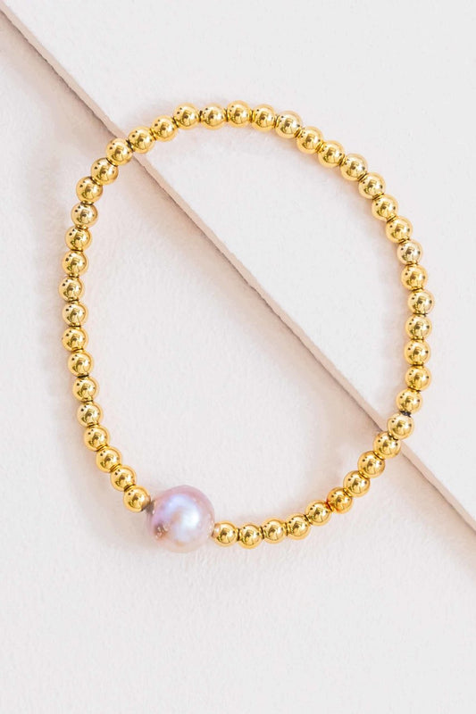 Fabled Pearl Beaded Bracelet (14K)