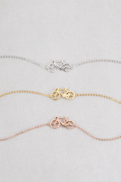 Bicycle Bracelet (18K Rose & 24K Gold)