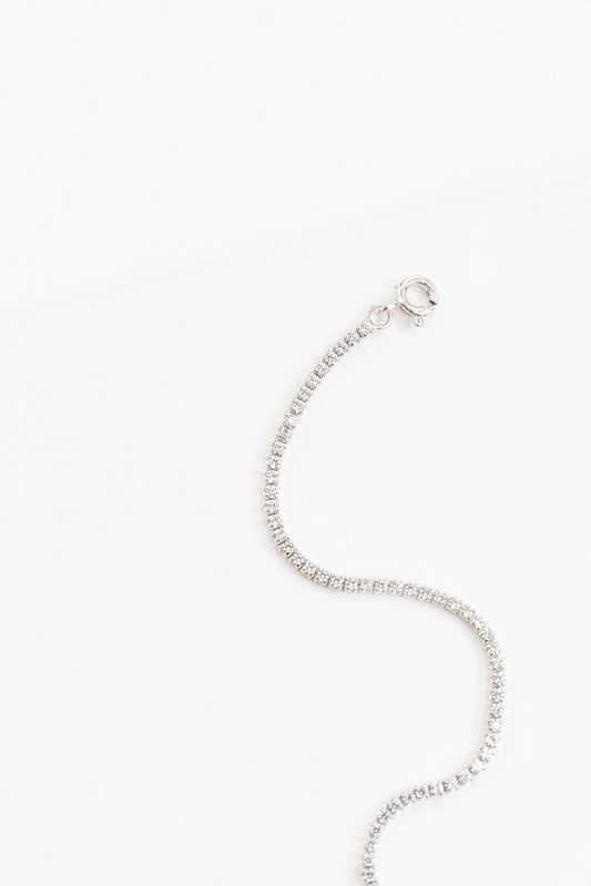 Astrid Stone Bracelet | Silver (sterl.)