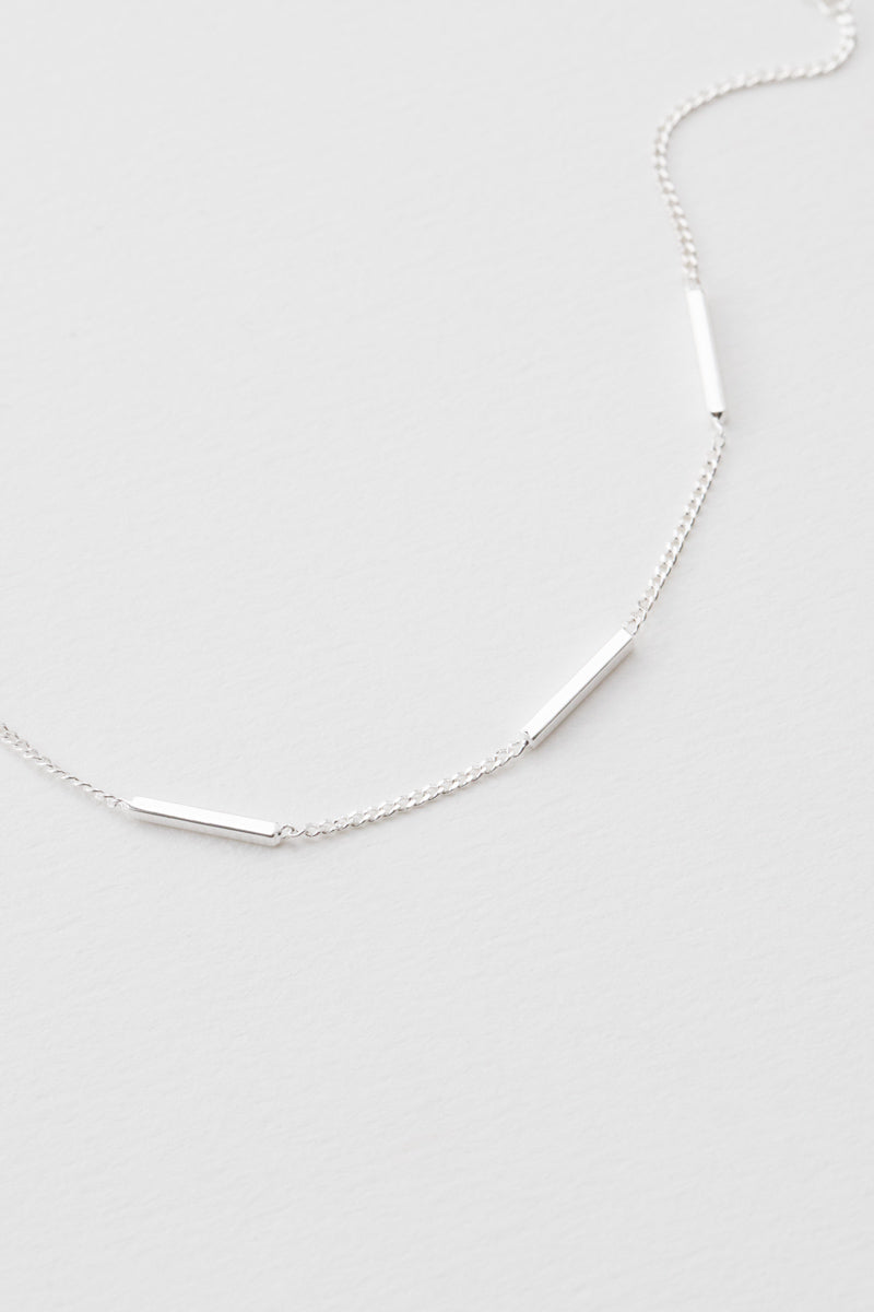 Draw the Line Bracelet | Silver  (sterl.)