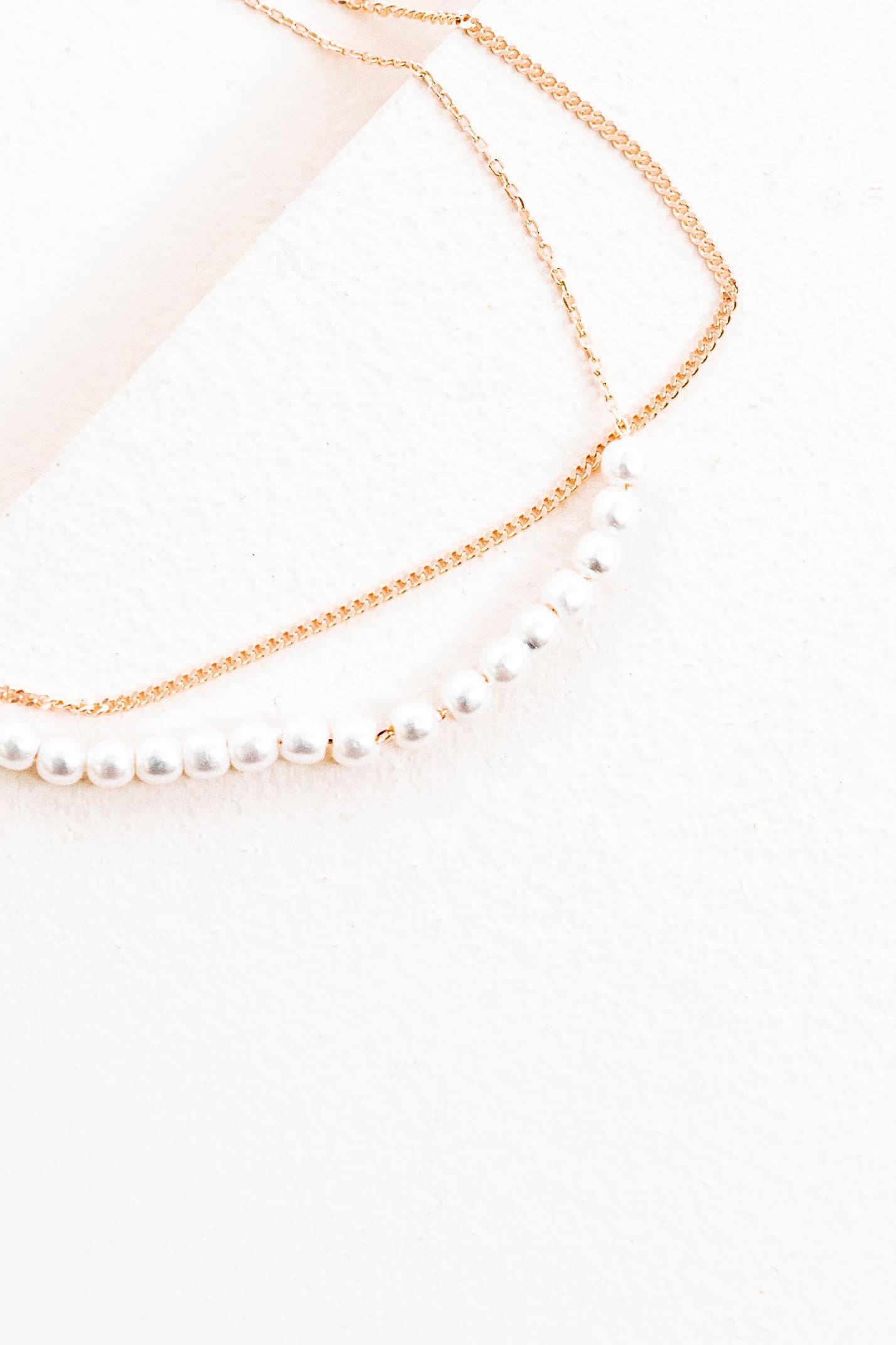 Pearlfect Layered Bracelet | Rose Gold (14K)