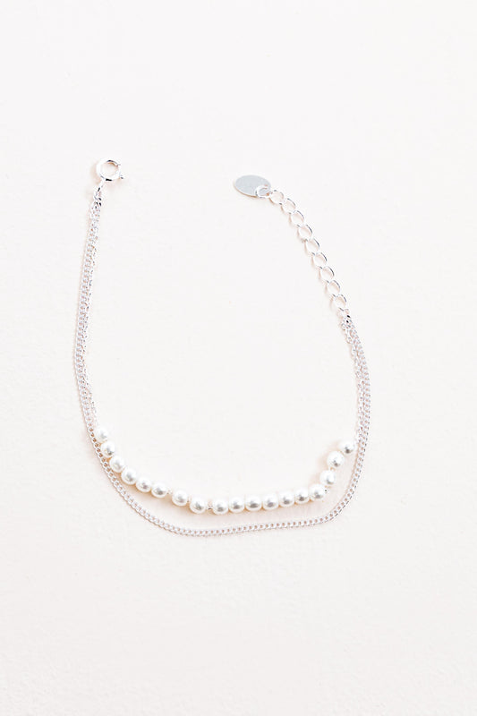 Pearlfect Layered Bracelet (sterl.)