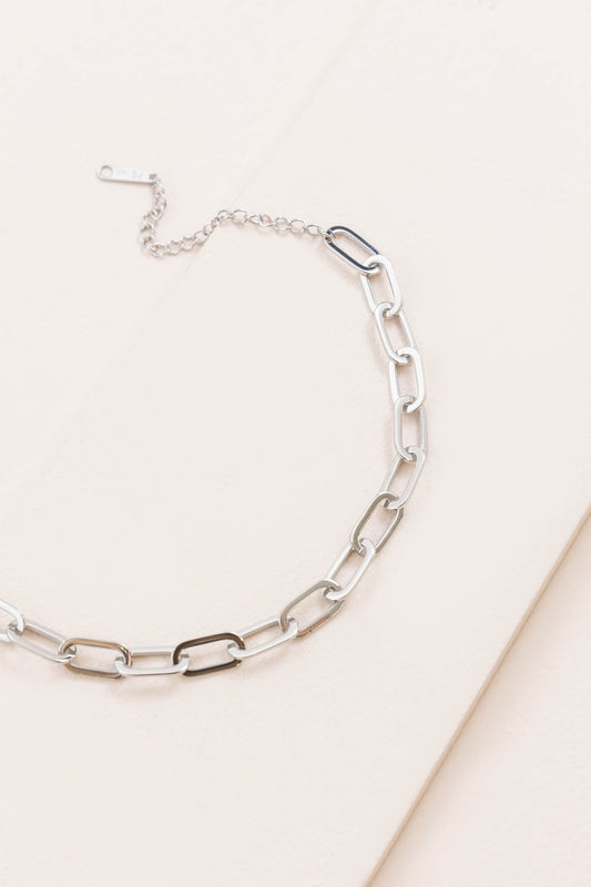 Cool Girl Chain Anklet | Silver