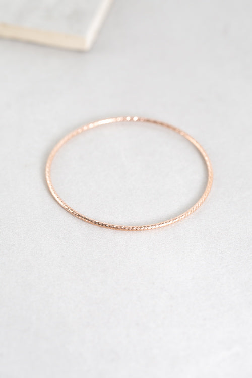 Rope Bound Bangle (18K)