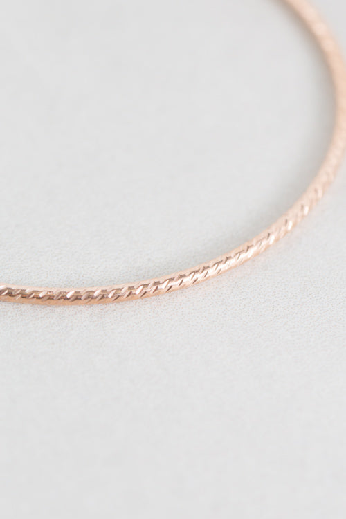 Rope Bound Bangle (18K)