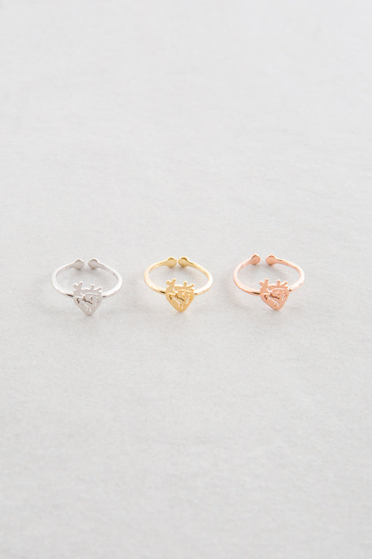 Heart Organ Ring