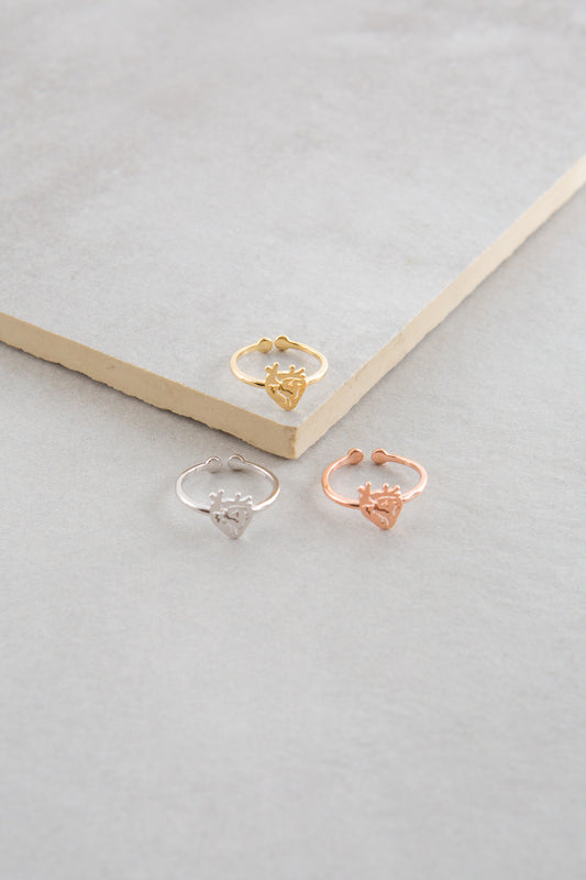 Heart Organ Ring