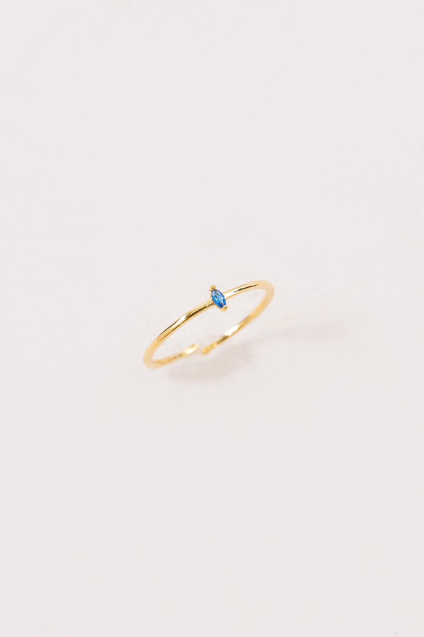 Solitary Simplicity Gem Stone Ring