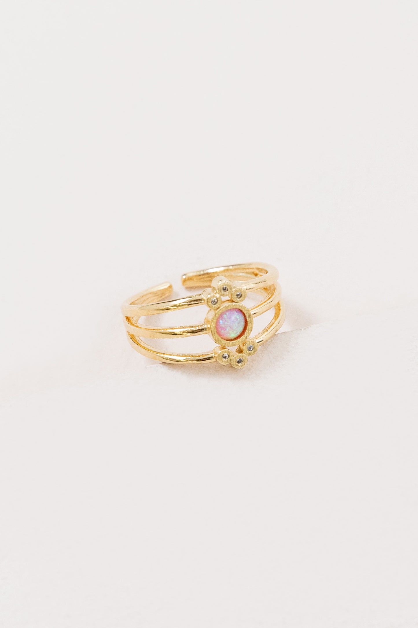 Pixum Sistine Stone Ring | Pink