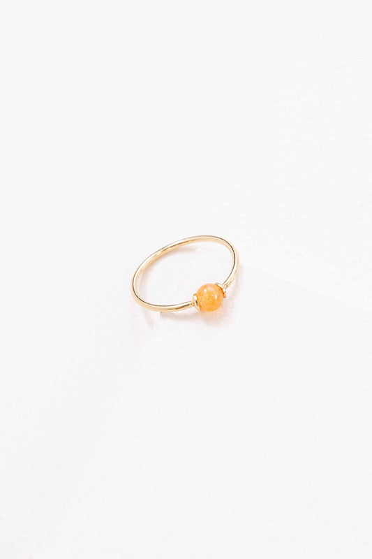 Simple Stone Ring | Honey
