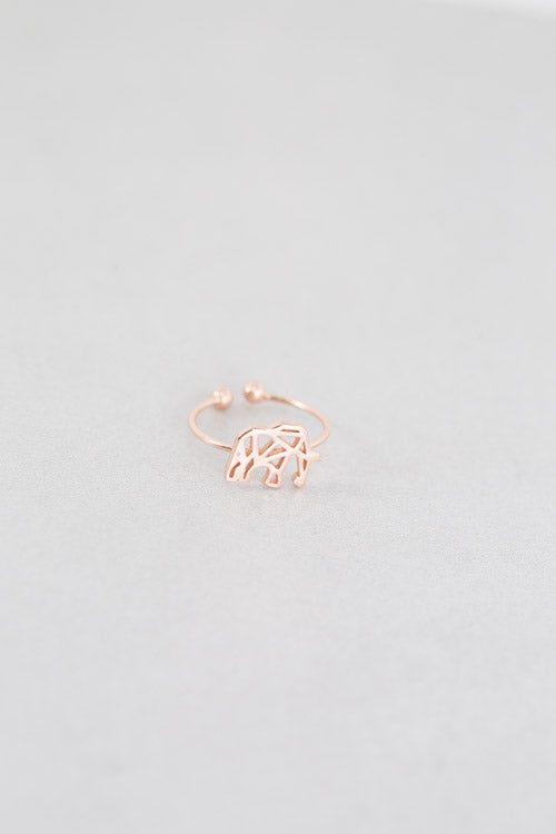 Elephant Ring (18K Rose & 24K Gold)