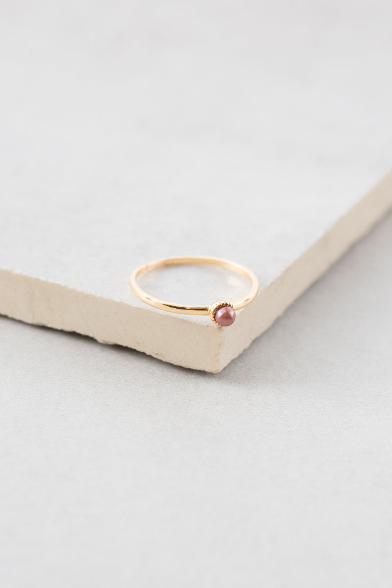 Finer Things Ring | Mauve (14K)