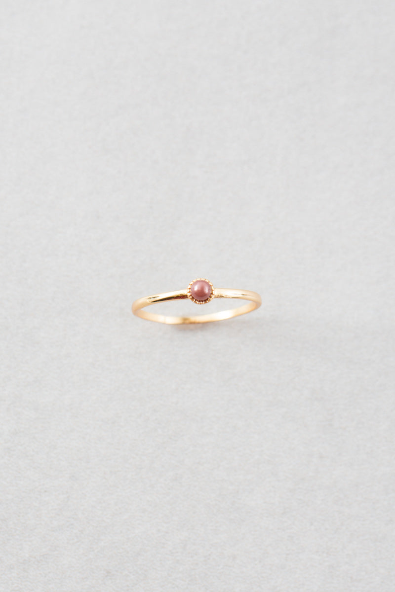 Finer Things Ring | Mauve (14K)