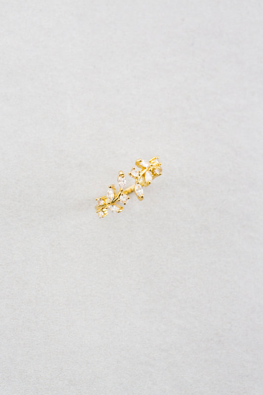 Lily of Vines Ring (14K)