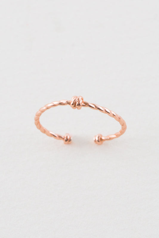 All Tied Up Ring | Rose Gold (14K)