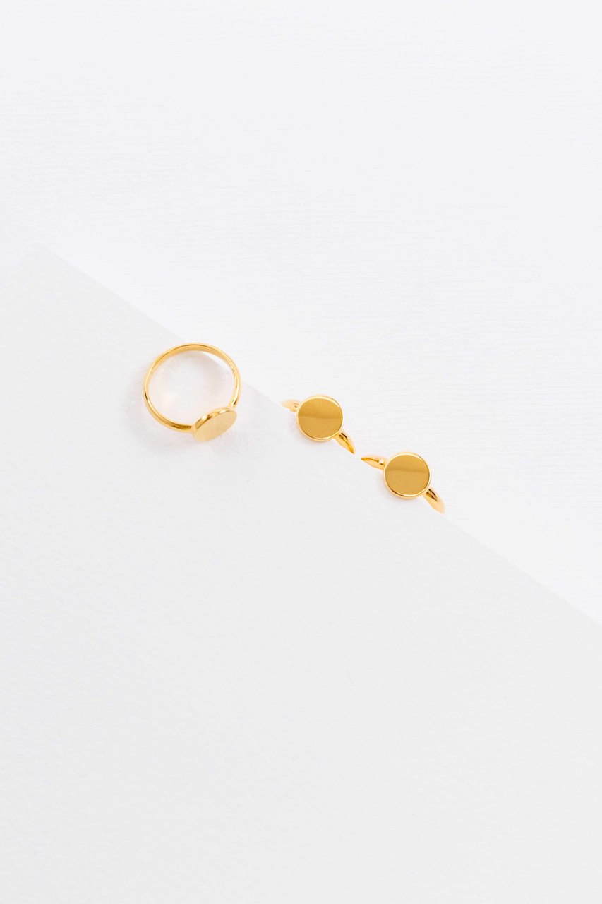 Cutest Thing Circle Ring | Gold (14K)
