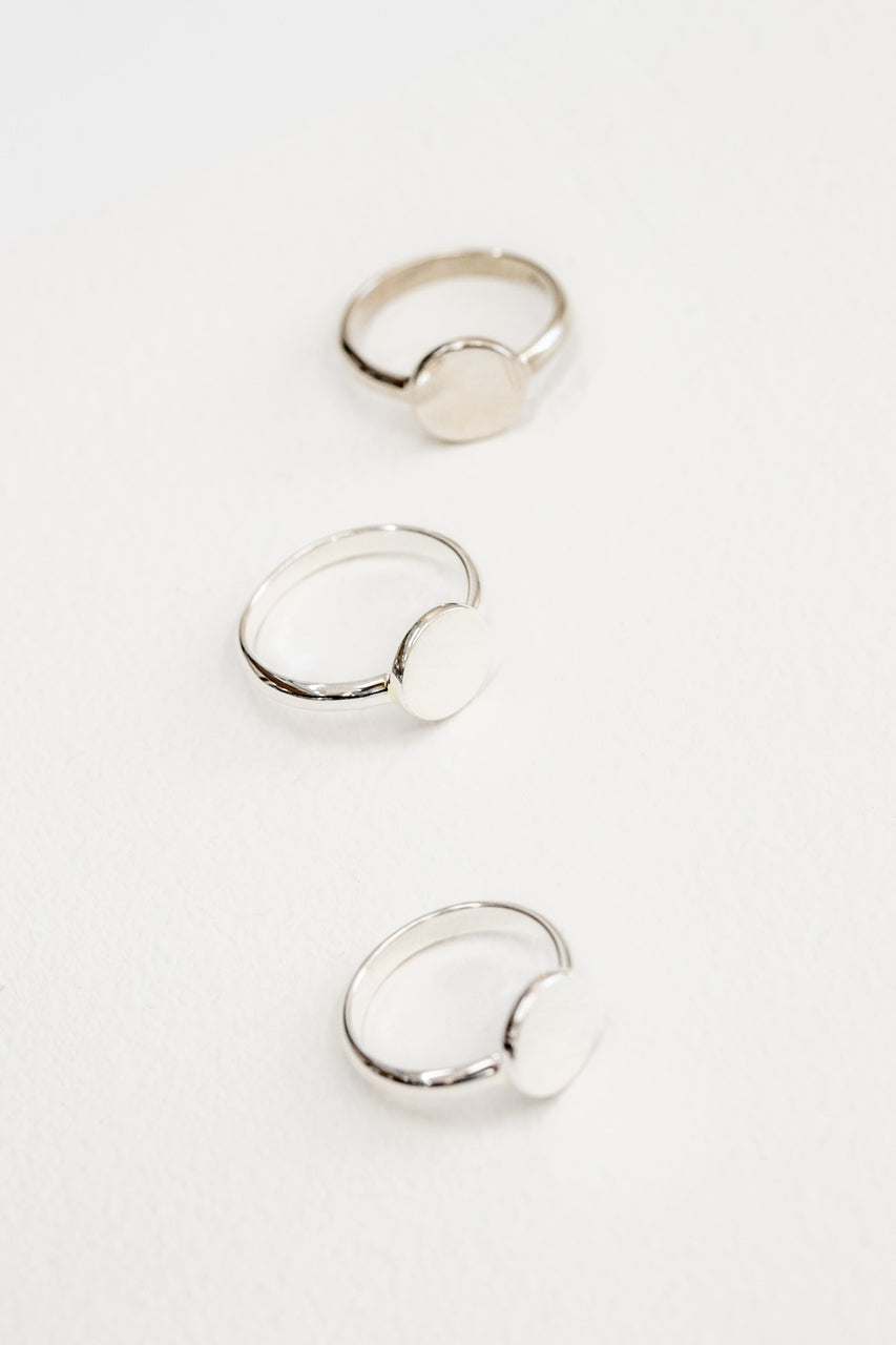 Cutest Thing Circle Ring | Silver (sterl.)