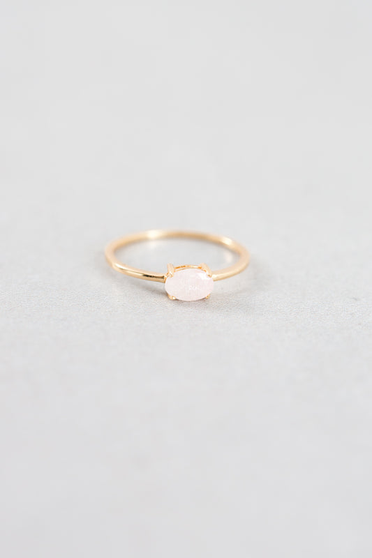 Pink Shimmer Ring | Gold (14K Gold)