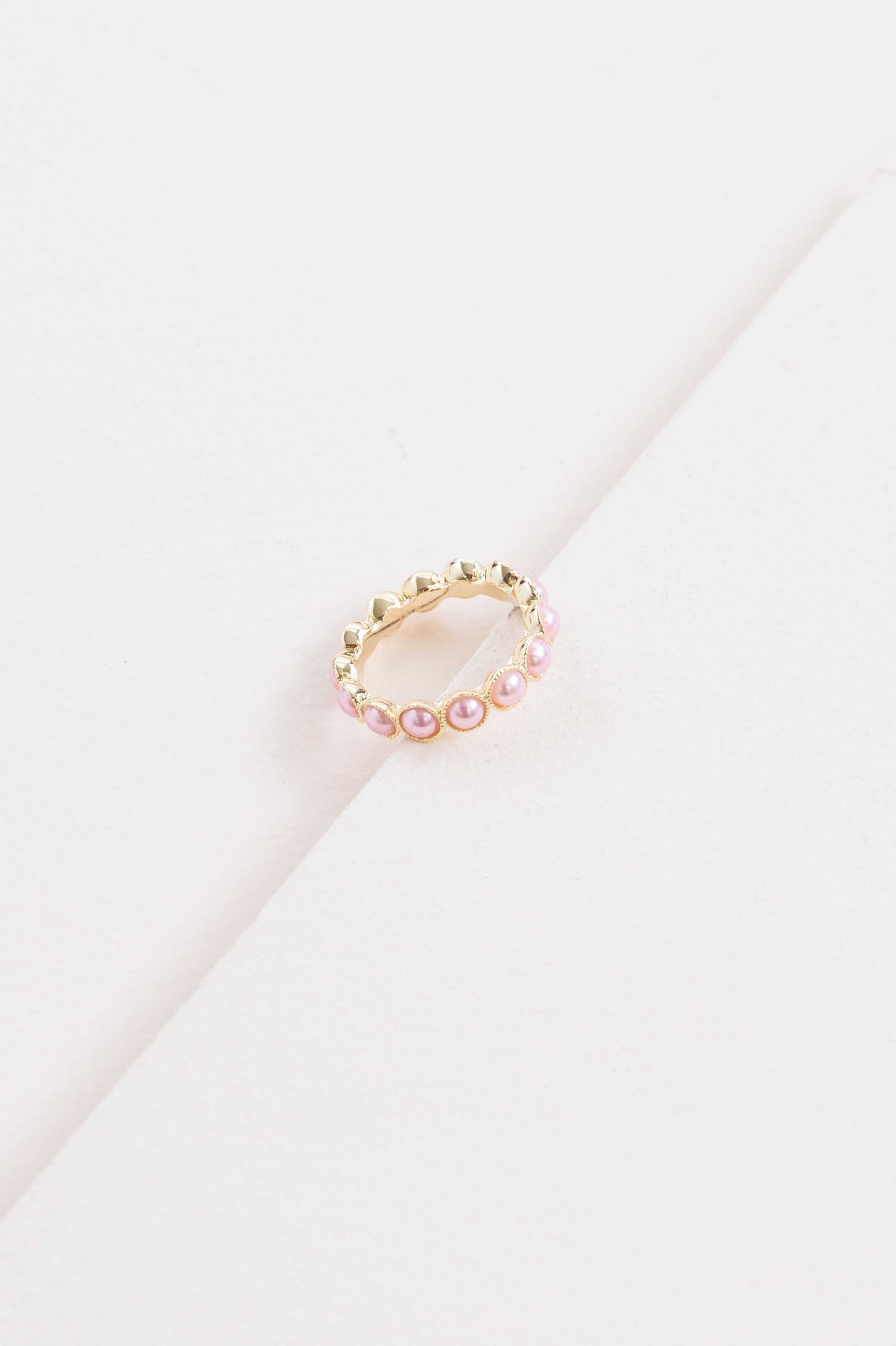 Ocean Pink Pearl Ring