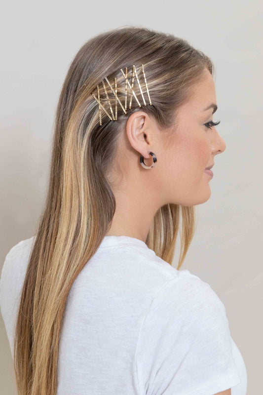 Golden Bobby Pin Set