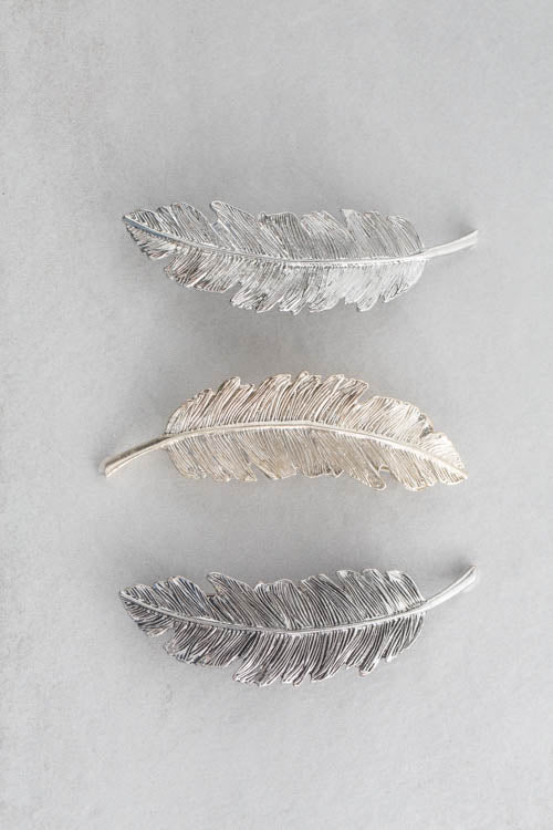 Feather Barrette