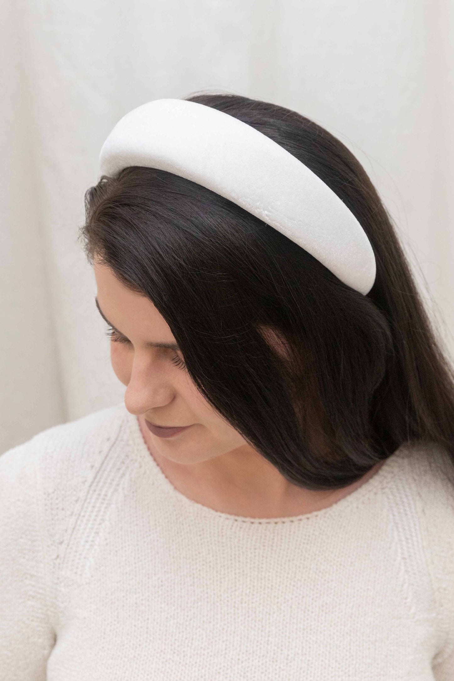 Velveteen Headband | Snow White