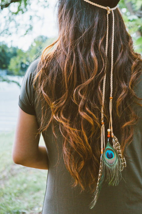 Feather Headband | Driftwood