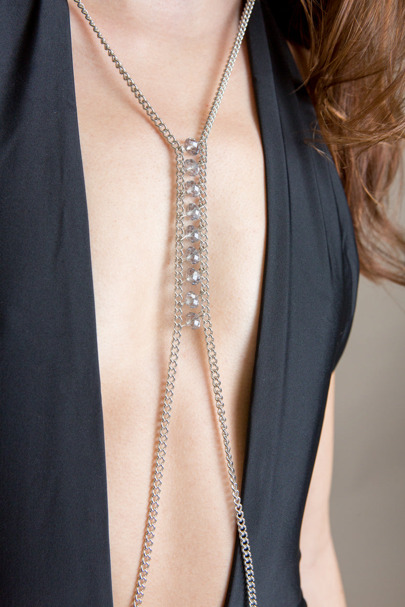 Crossing Paths Body Chain (sterl.)