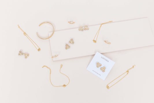 Golden Flowers Set (12 pieces)