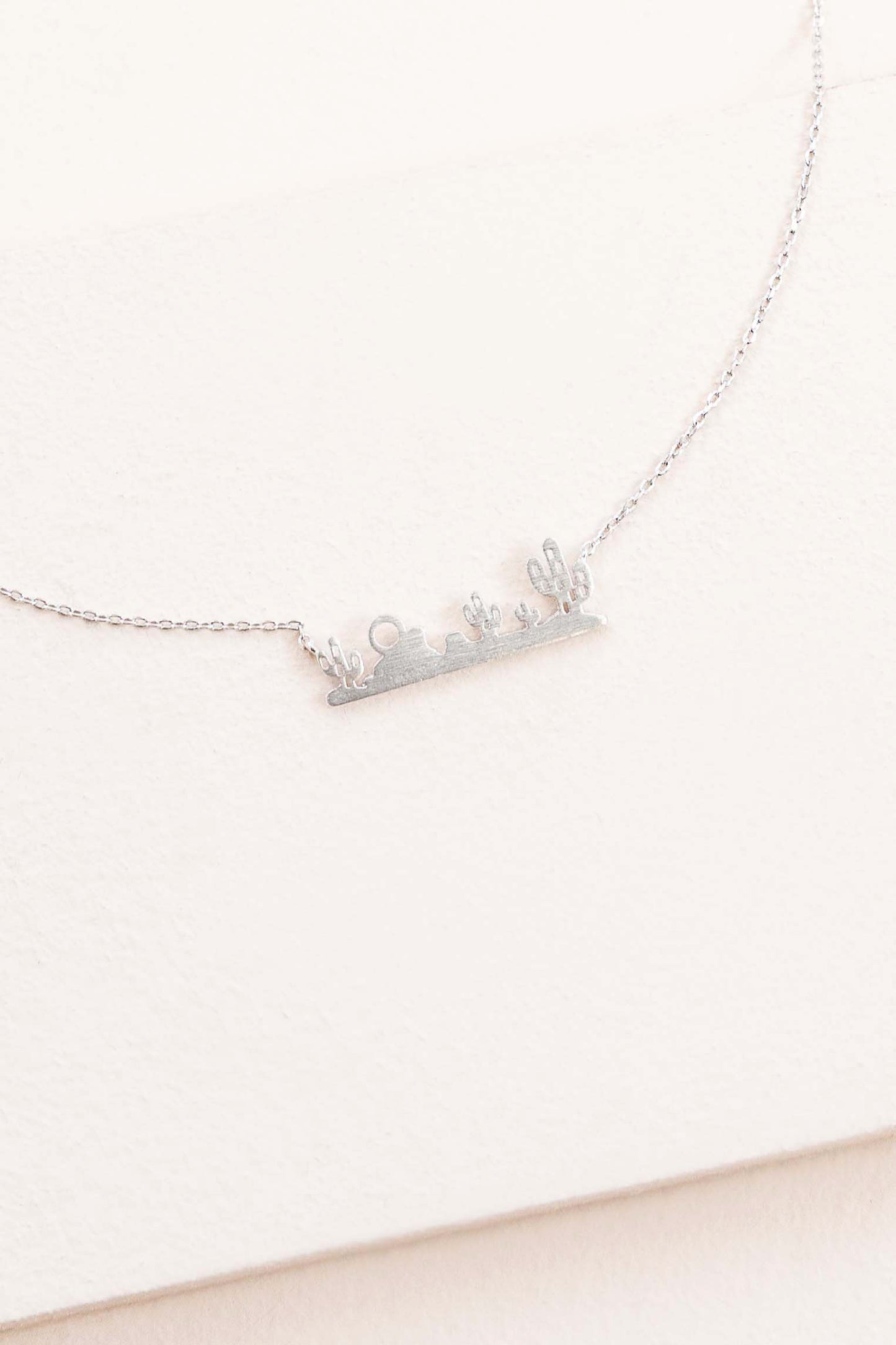 Desert Heat Necklace | Silver