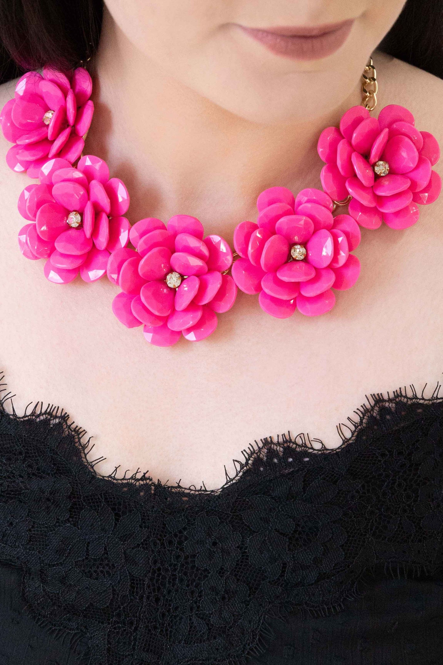 Forevermore Petal Necklace | Pink
