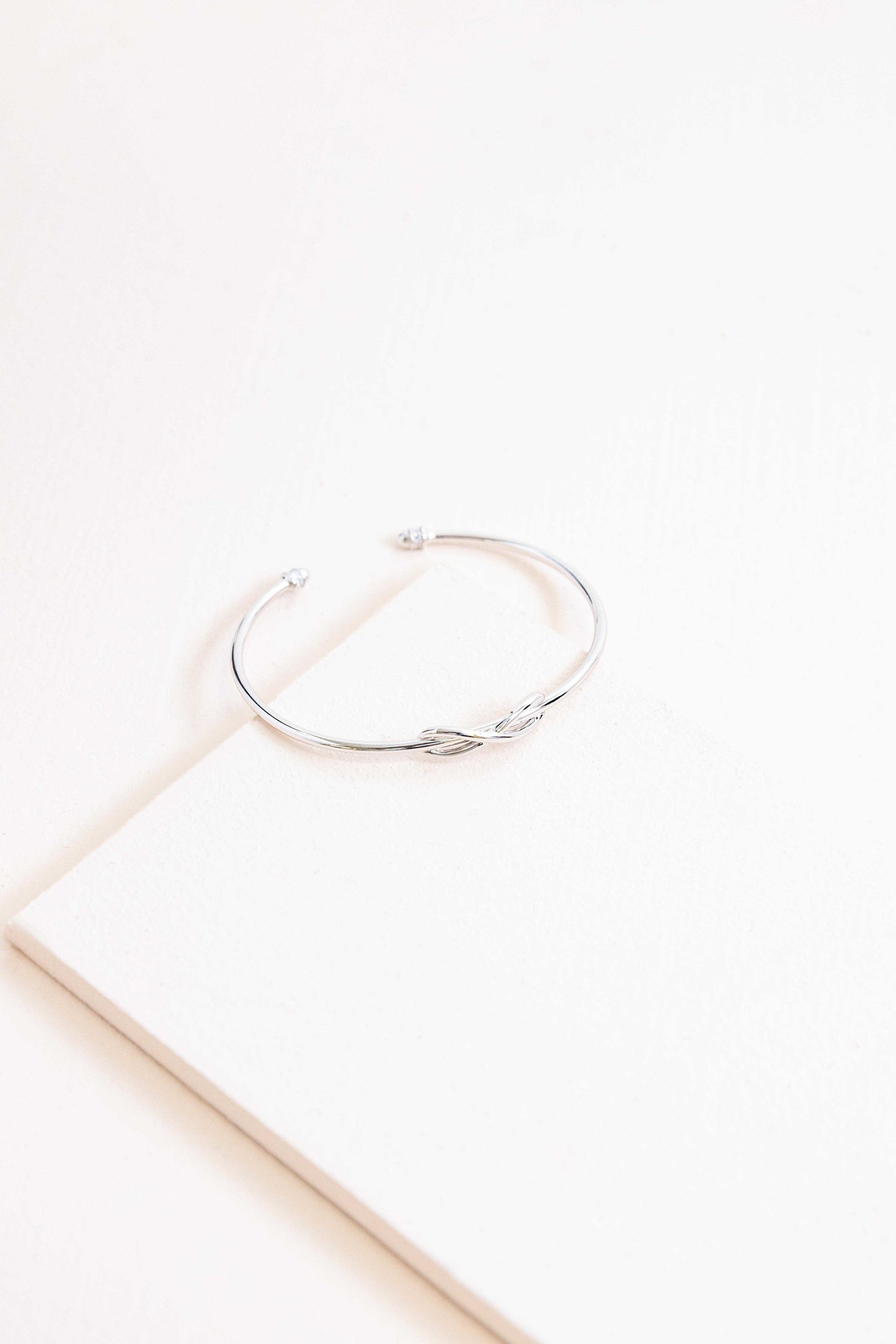 Infinity Cuff Bracelet (sterl.)