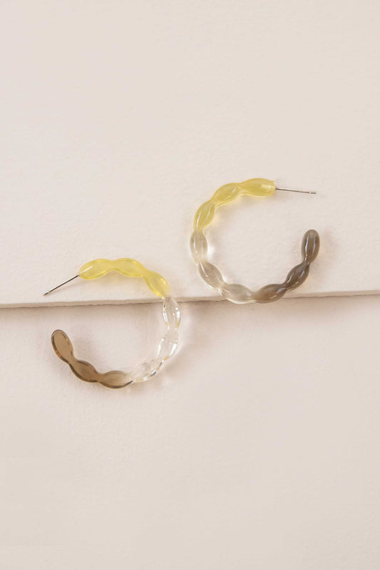 Jelly Hoop Earrings