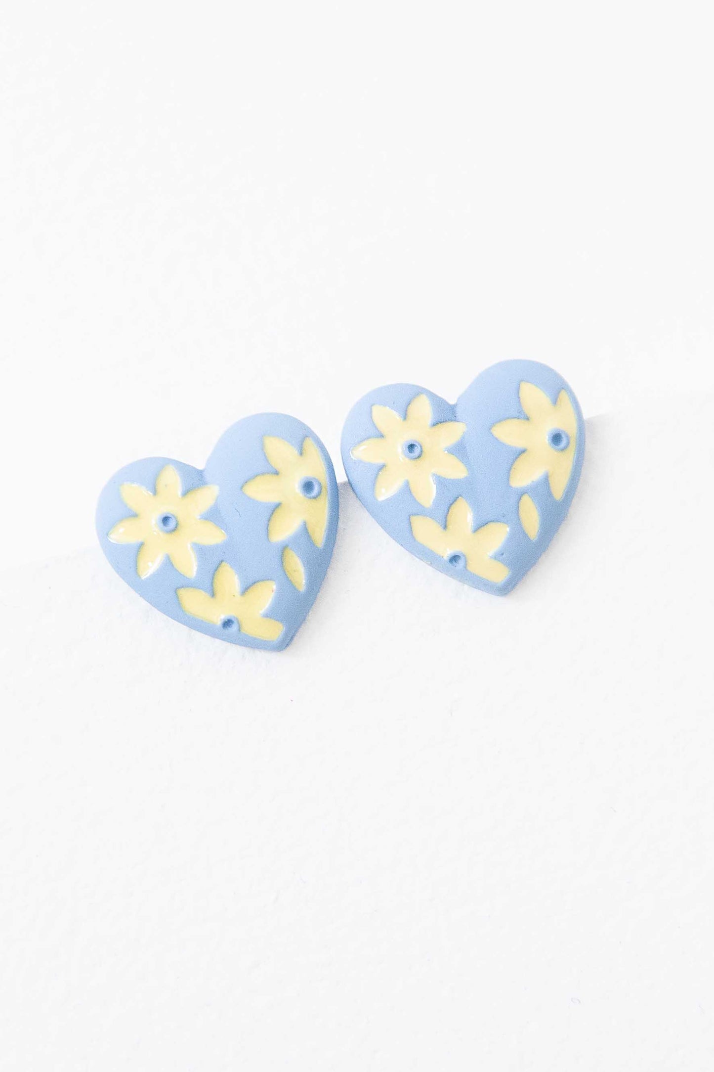 Flower Lover Stud Earrings | Blue